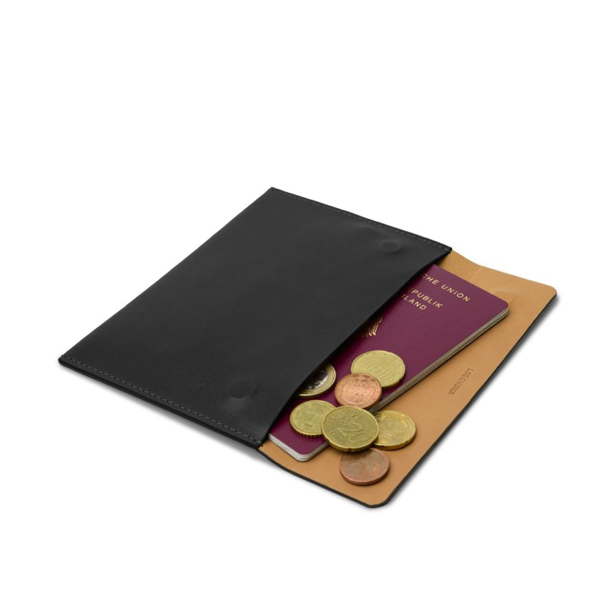 Legendar - Leather Mini Briefcase TRYP - Black