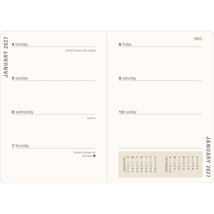 Peter Pauper Press - 2027 Weekly Planner - 16 Months Engagement Calendar - Gilded Tree of Life