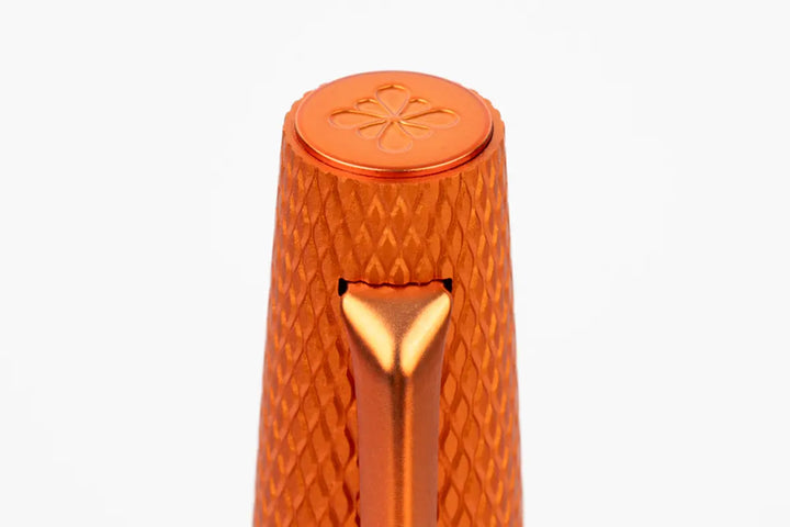 Diplomat - Viper Guilloche Fountain Pen - Orange - Fine Nib