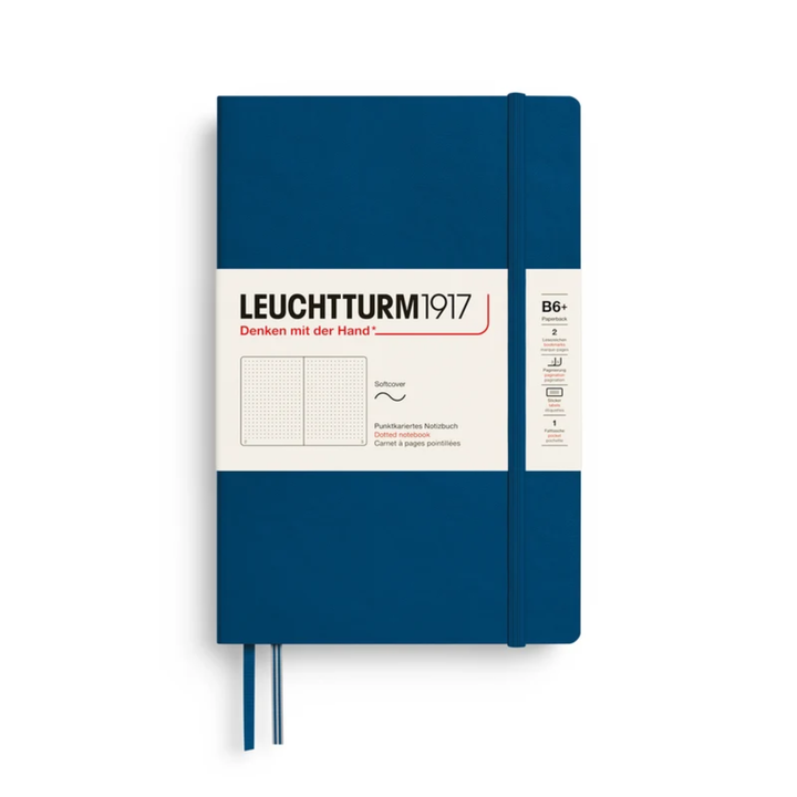 Leuchtturm1917 - Paperback Notebook - B6+ - Softcover - Indigo