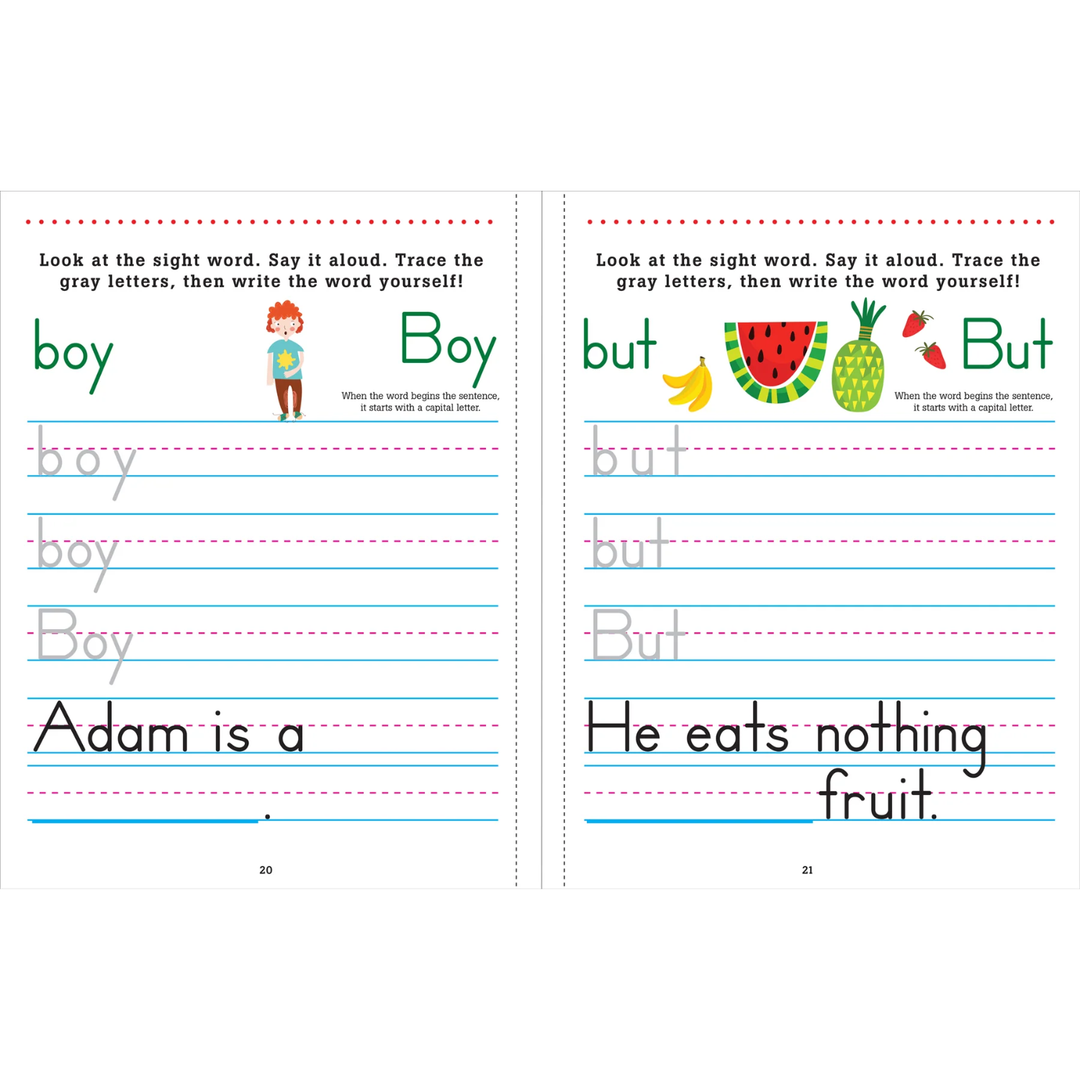 PETER PAUPER PRESS- TRACE AND LEARN - SIGHT WORDS