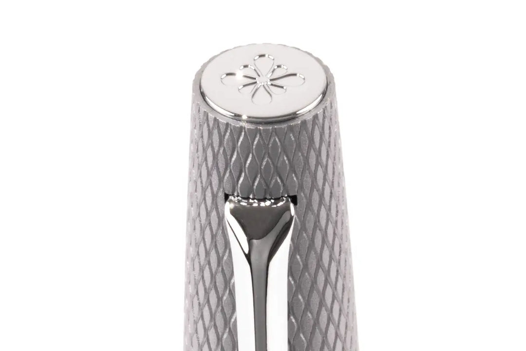 Diplomat - Ballpoint Pen - Viper Guilloche - Silver