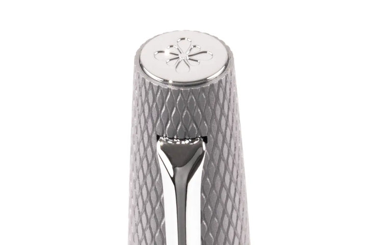 Diplomat - Ballpoint Pen - Viper Guilloche - Silver