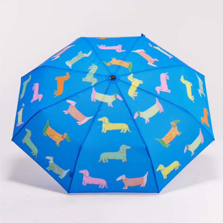 Original Duckhead - Compact Umbrella - Dogs in Blue