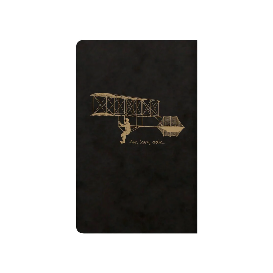 Flying Spirit - Lined Notebook 3x4.75 in - 48 Pages - Assorted Patterns