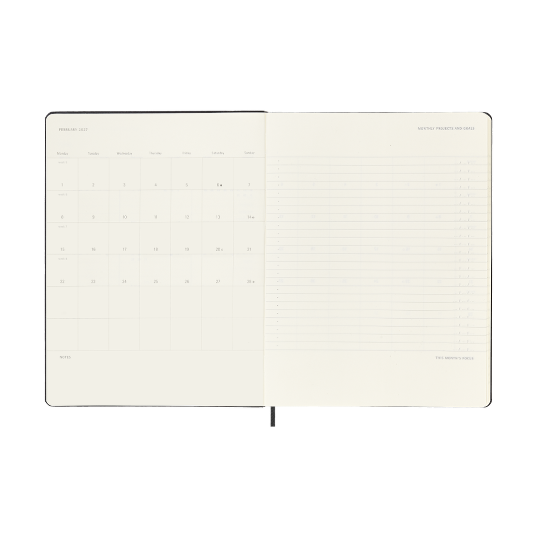 Moleskine - PRO Weekly Vertical Diary 2027 - XL