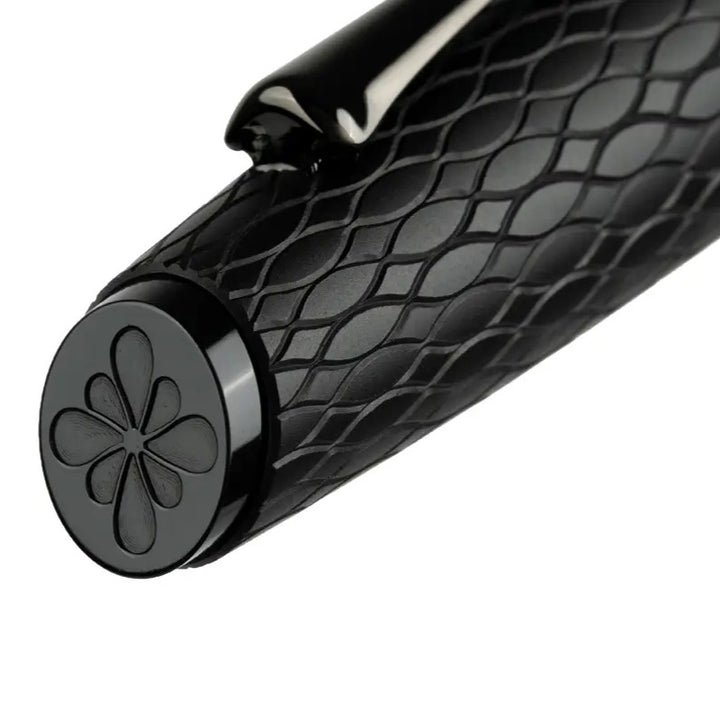 Diplomat - Fountain Pen Cobra Guilloche - Black
