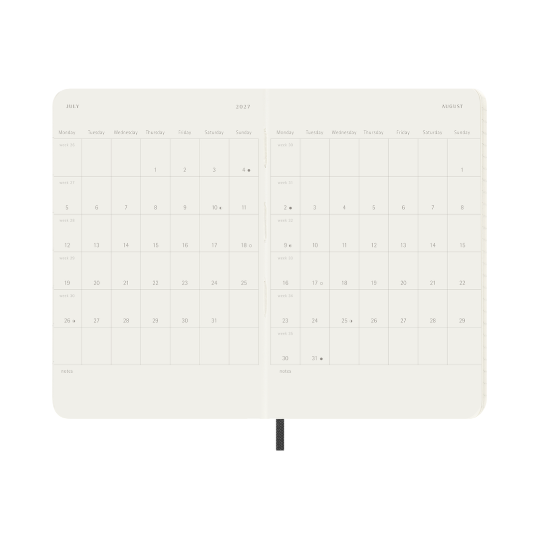 Moleskine - Classic Weekly Planner 2027 - Pocket Size