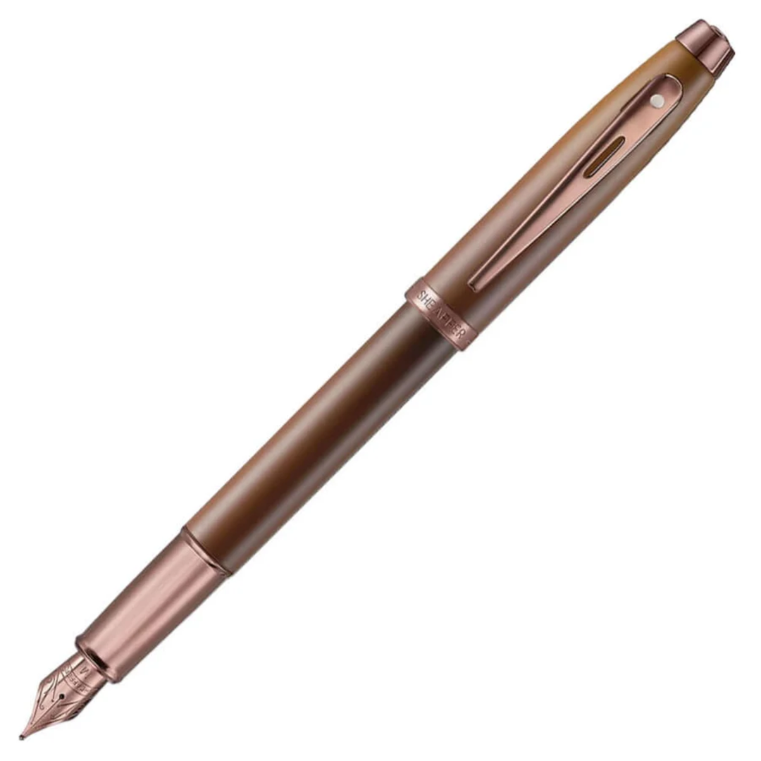 Sheaffer - Fountain Pen & Pouch Gift Set - Sheaffer 100 Coffee