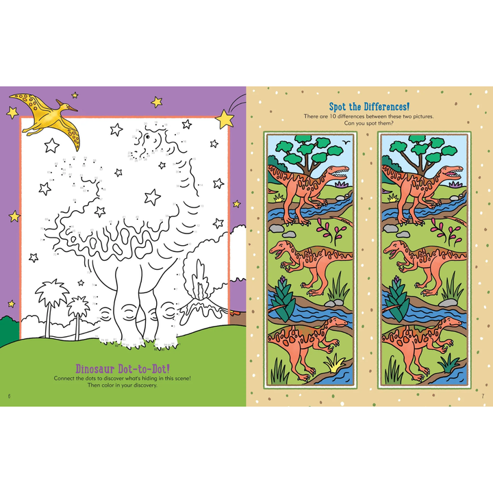PETER PAUPER PRESS - ACTIVITY BOOK - DINOSAUR