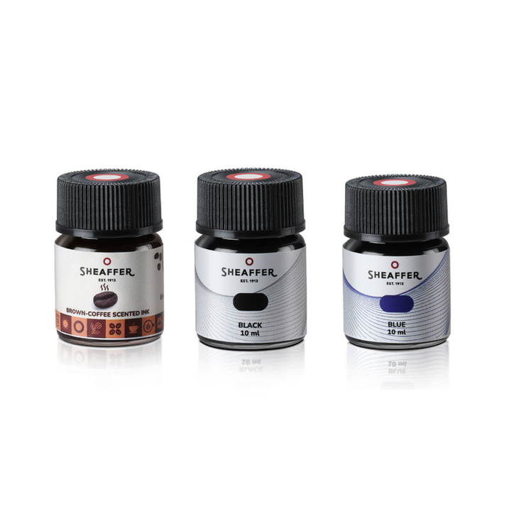 Sheaffer - Fountain Pen & 3x10ML Vial Inks- Sheaffer VFM Coffee