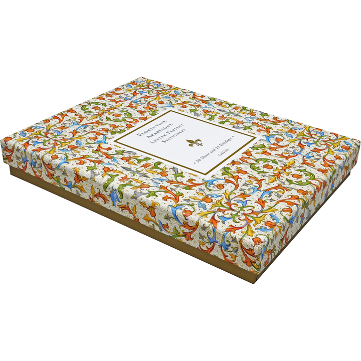 Peter Pauper Press - Letter-Perfect Stationery Box Set - Florentine Arabesque