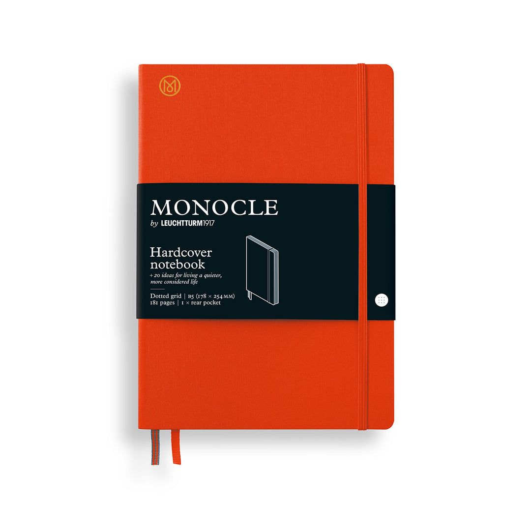 Leuchtturm1917 - Monocle Notebook - B5 - Hardcover - Mandarin