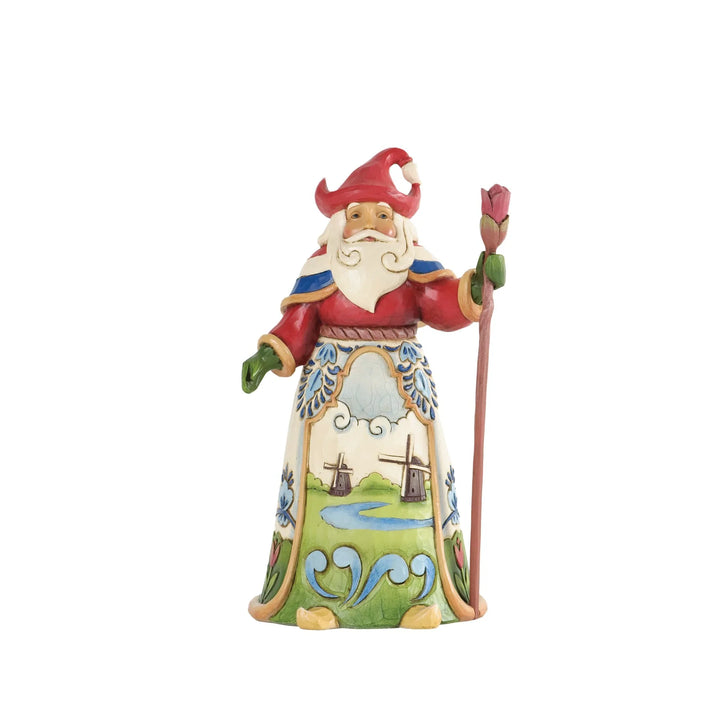 JIM SHORE - Christmas Figurine - Dutch Santa