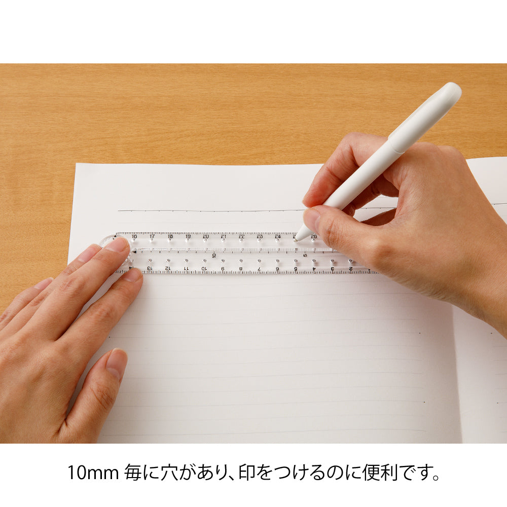 Midori - Multi-Ruler 30cm - Clear