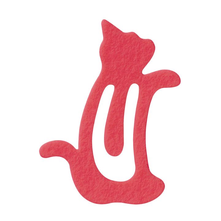 Midori - Paper Index Clip - 3 Colours / 18pcs - Cat