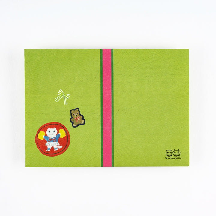 Hobonichi Techo 2026 - Accessory - Mini Folder - Yumi Kitagishi: White Cat