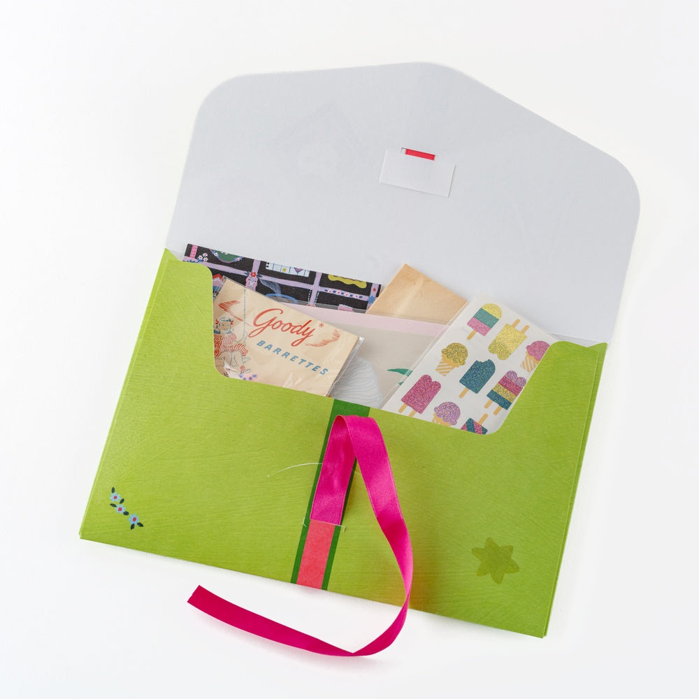 Hobonichi Techo 2026 - Accessory - Mini Folder - Yumi Kitagishi: White Cat