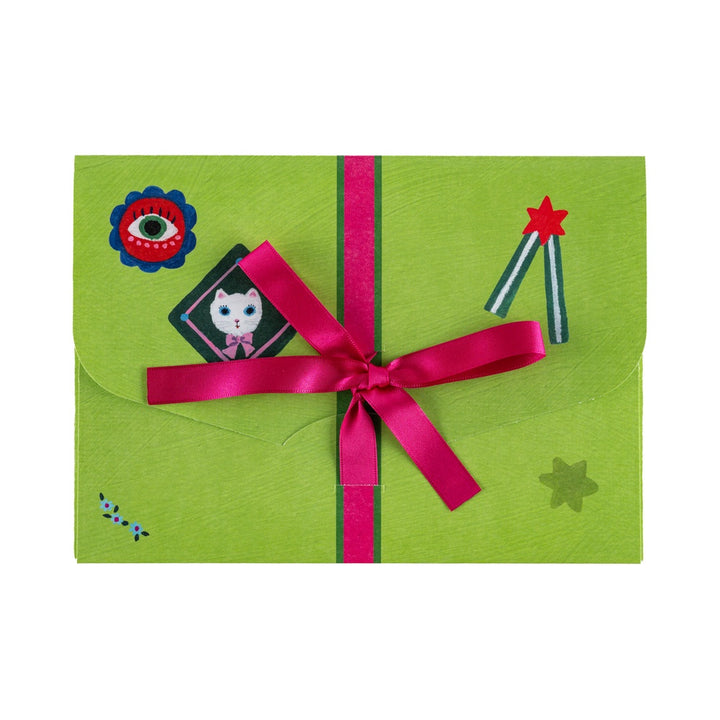 Hobonichi Techo 2026 - Accessory - Mini Folder - Yumi Kitagishi: White Cat