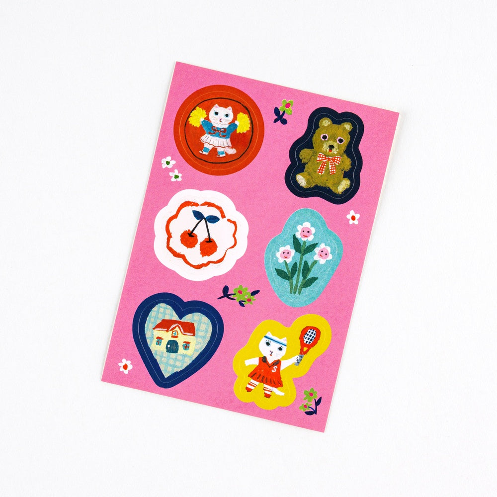 Hobonichi Techo 2026 Spring Edition - Yumi Kitagishi White Cat’s Mini Letter Set