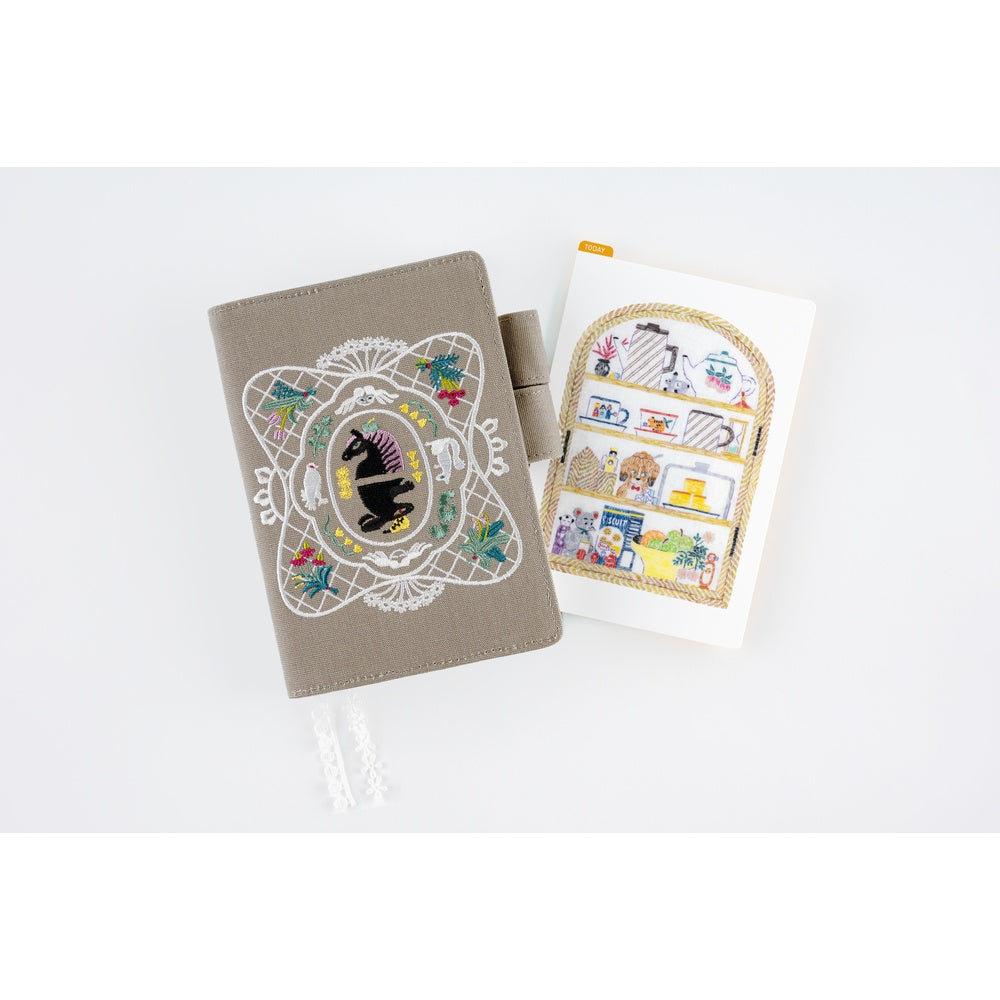 Hobonichi Techo 2026 - Pencil Board - Happy Tea Time by Iyo Okumi - (A6 Size / A5 Size / Weeks)