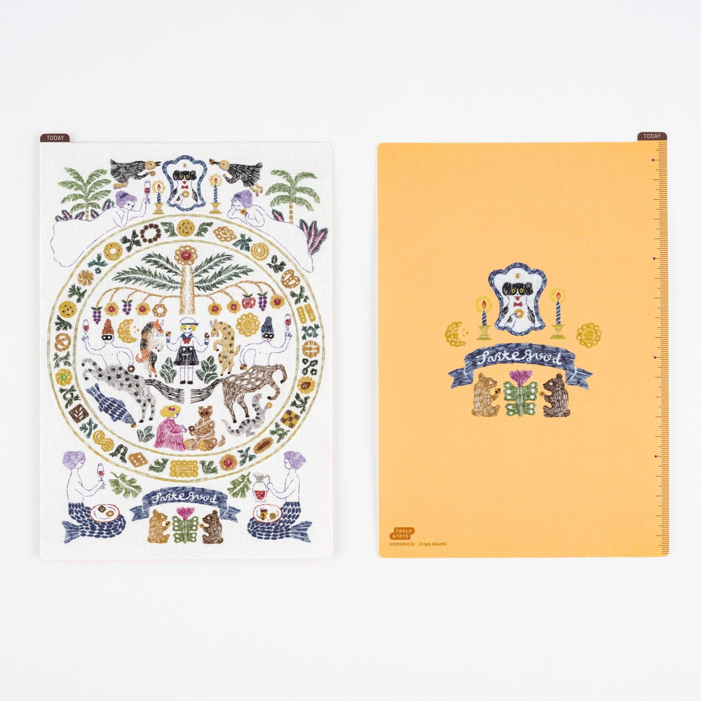 Hobonichi Techo 2026 - Pencil Board - Happy Tea Time by Iyo Okumi - (A6 Size / A5 Size / Weeks)