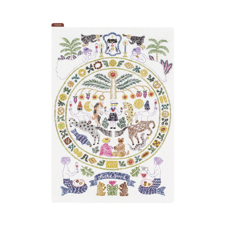 Hobonichi Techo 2026 - Pencil Board - Happy Tea Time by Iyo Okumi - (A6 Size / A5 Size / Weeks)