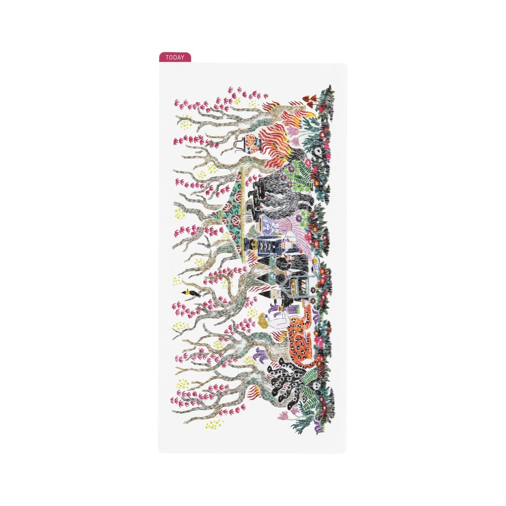 Hobonichi Techo 2026 - Pencil Board - Happy Tea Time by Iyo Okumi - (A6 Size / A5 Size / Weeks)