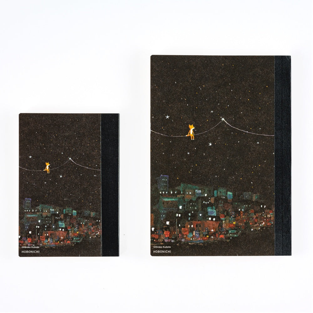 Hobonichi – A5 Graph Notebook – Another Night of Falling Star Sparklers by Hiroko Kubota