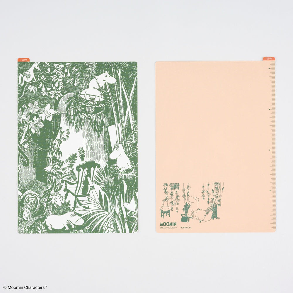 Hobonichi 2027 - Moomin: Hobonichi Pencil Board for A5 Size (Jungle Game)