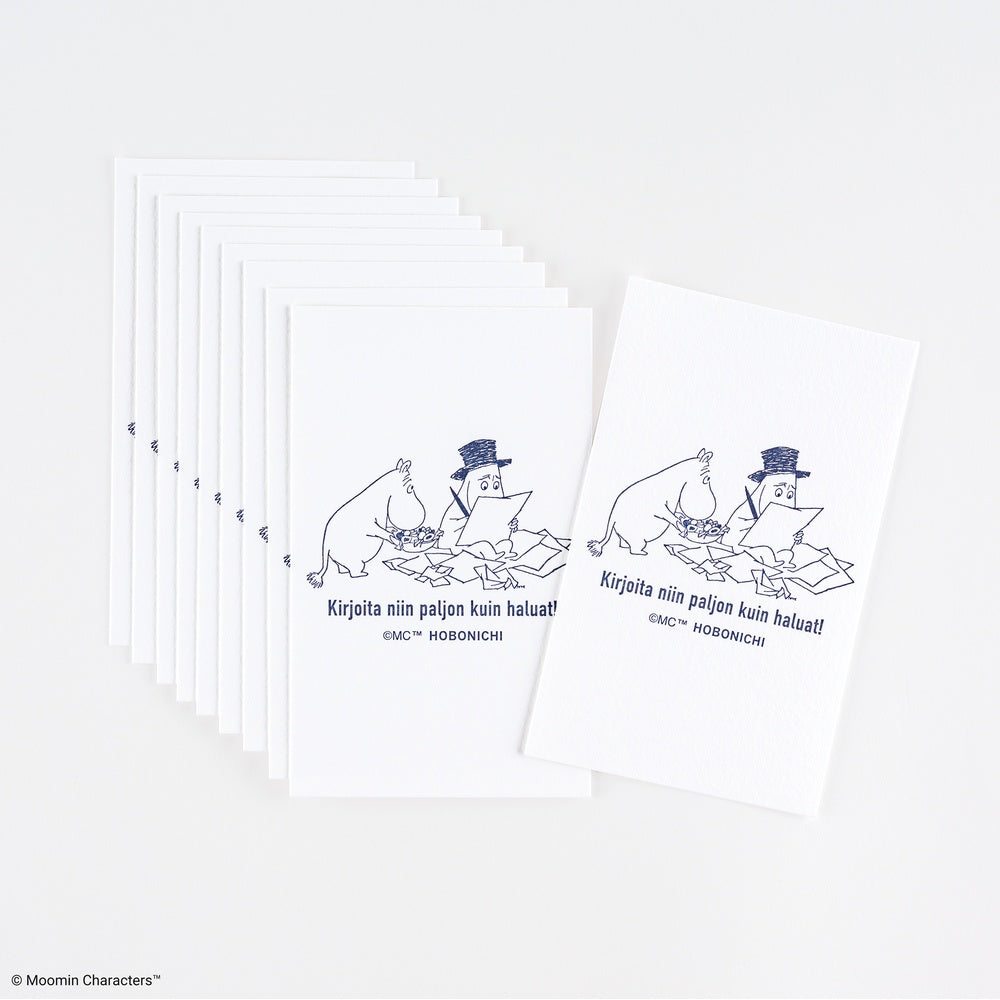 Hobonichi 2027 - Moomin: Hobonichi Ink-Absorbing Paper - Moomin