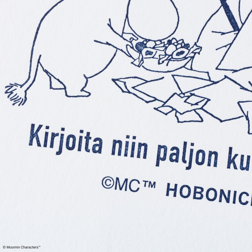 Hobonichi 2027 - Moomin: Hobonichi Ink-Absorbing Paper - Moomin