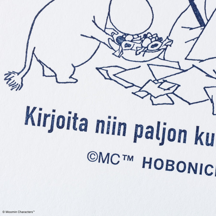 Hobonichi 2027 - Moomin: Hobonichi Ink-Absorbing Paper - Moomin