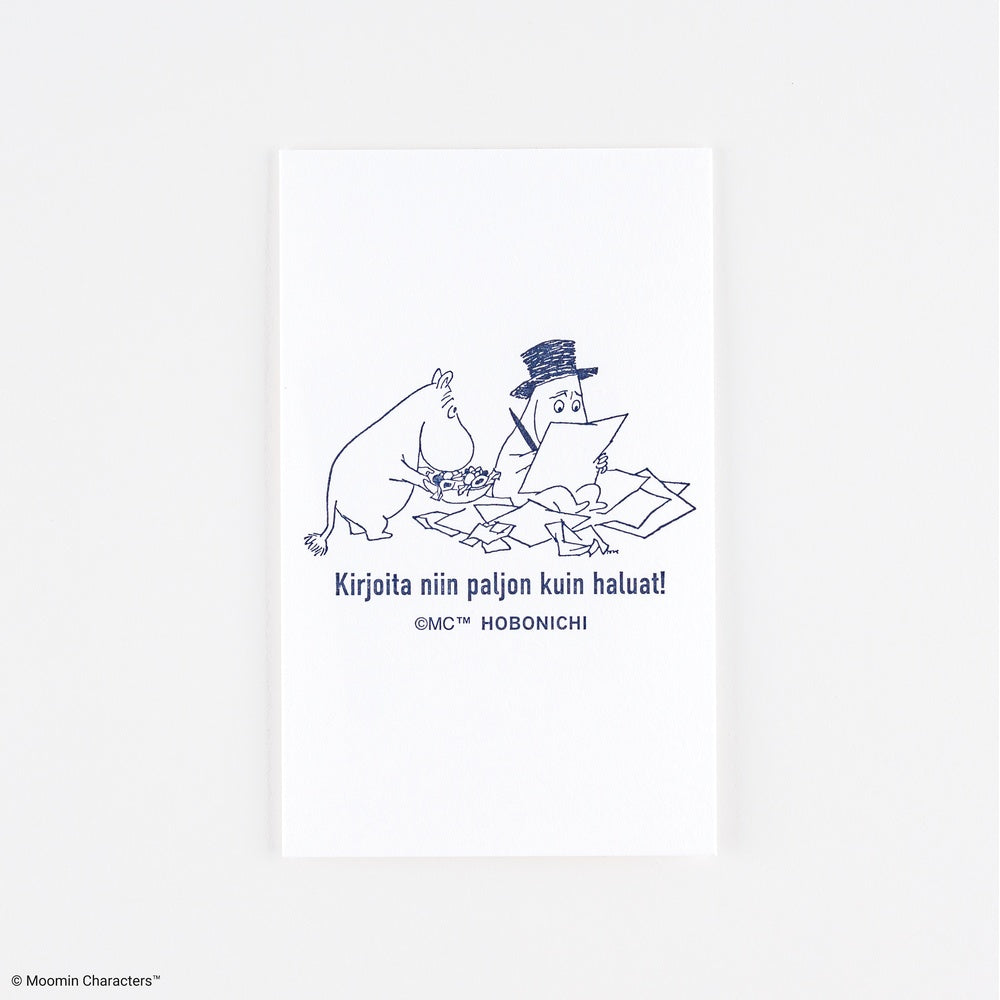 Hobonichi 2027 - Moomin: Hobonichi Ink-Absorbing Paper - Moomin