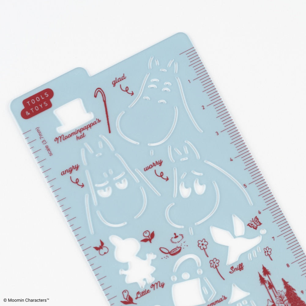 Hobonichi 2027 - Moomin: Hobonichi Stencil - Moomin