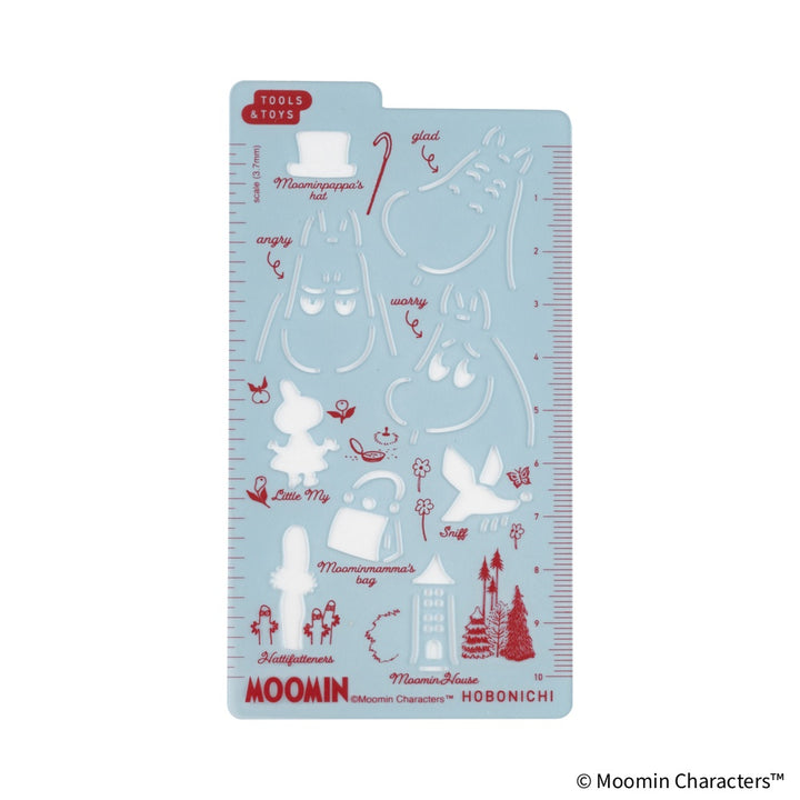 Hobonichi 2027 - Moomin: Hobonichi Stencil - Moomin