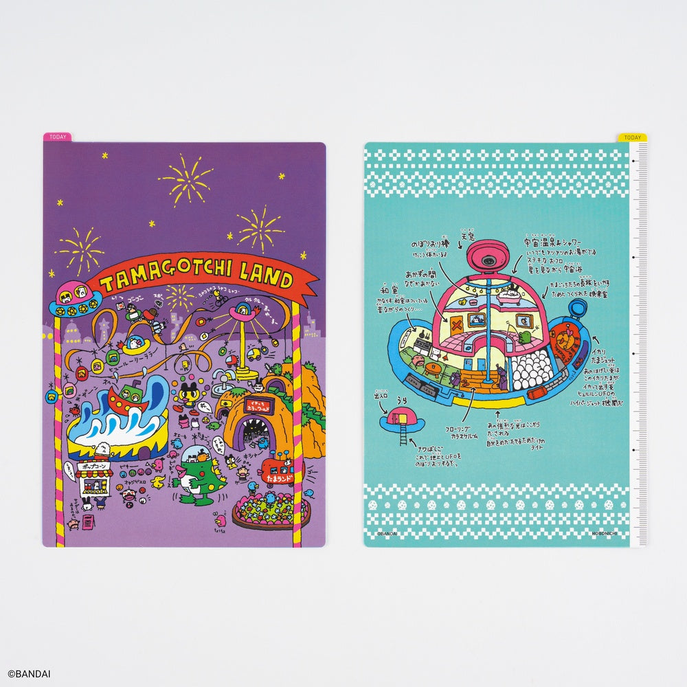 Hobonichi Techo 2026 - Pencil Board - Tamagotchi - (A6 Size / A5 Size / Weeks)