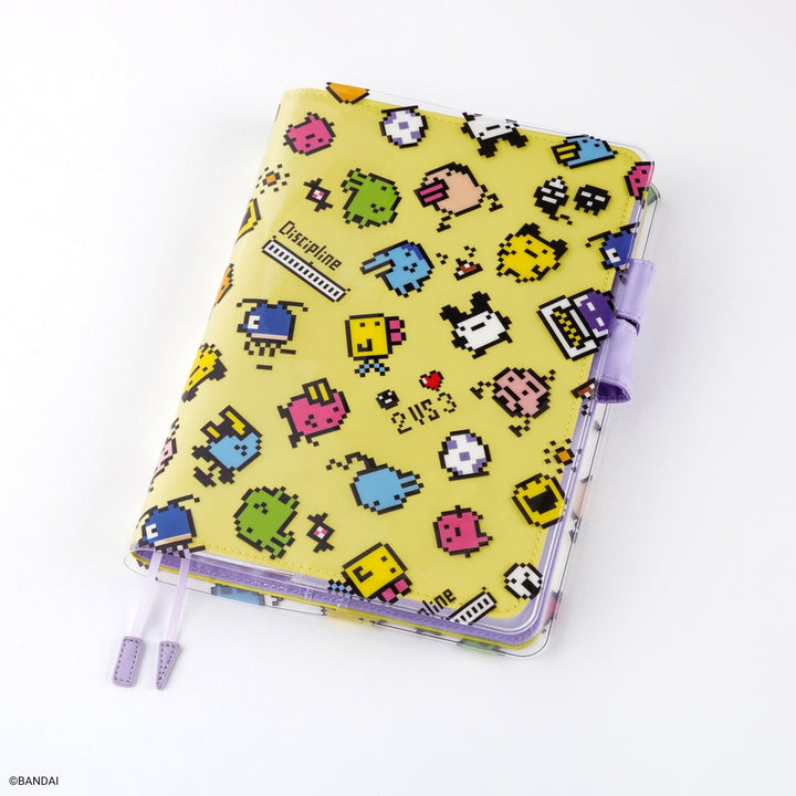 Hobonichi Techo 2026 – Cover on Cover for A5 Size - Colourful Tamagotchi