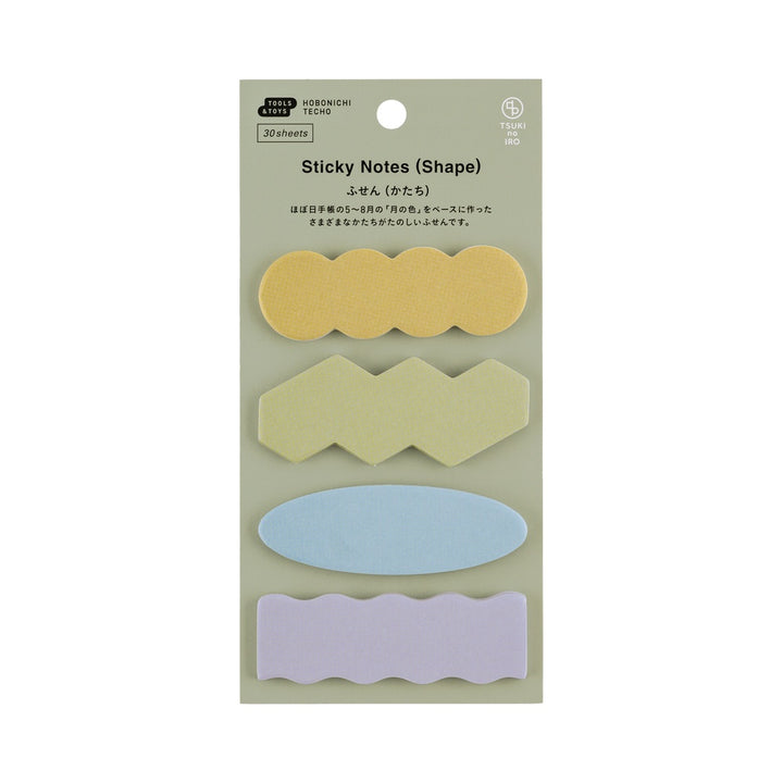 Hobonichi Techo 2026 - TSUKI no IRO Sticky Notes - Shape