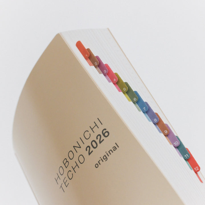 Hobonichi Techo 2026 - TSUKI no IRO Index Stickers