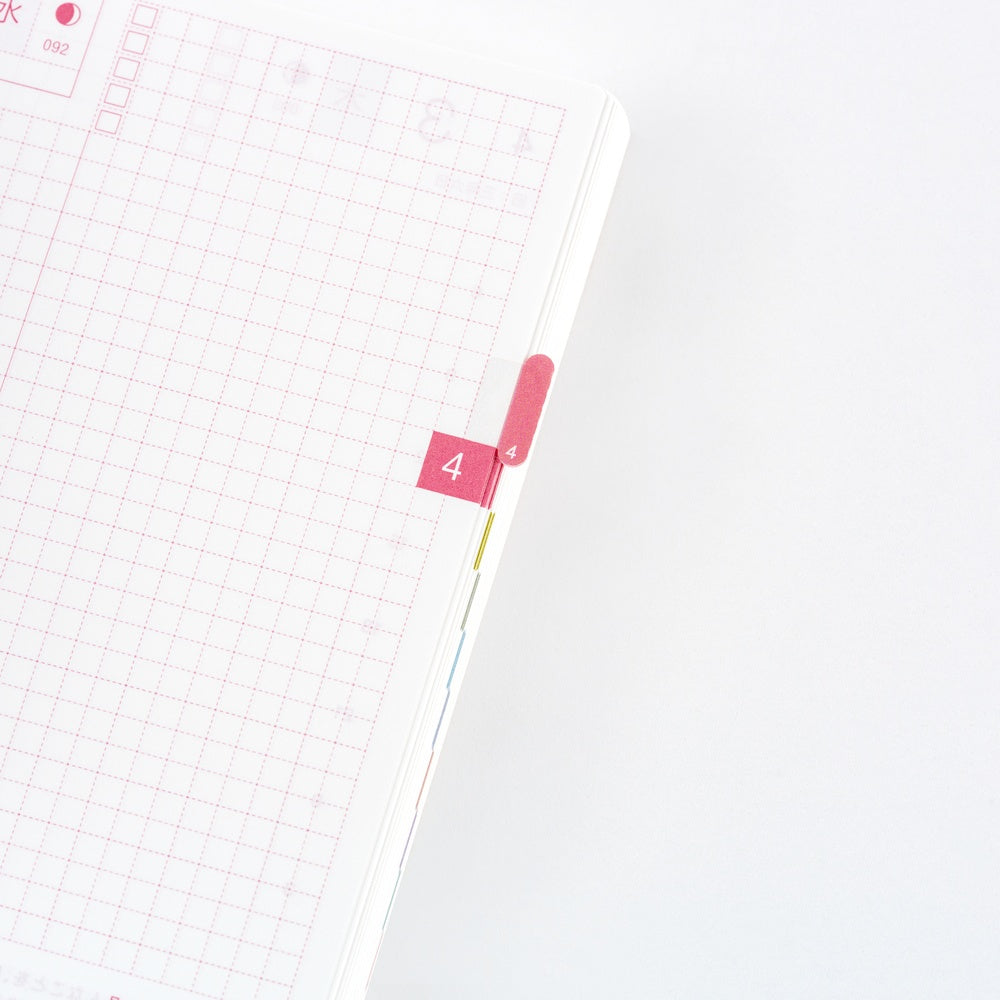 Hobonichi Techo 2026 - TSUKI no IRO Index Stickers