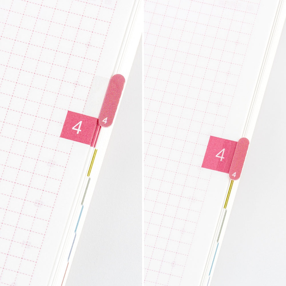 Hobonichi Techo 2026 - TSUKI no IRO Index Stickers