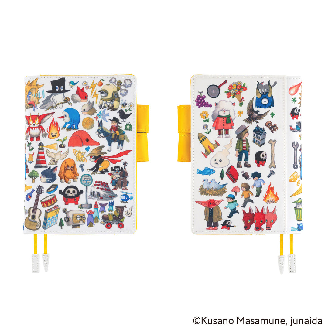 Hobonichi Techo 2025 - A6 Cover Only - Masamune Kusano x junaida: Himitsu Stranger - Free shipping to US and Canada - Vancouver Buchan’s Kerrisdale Stationery Store