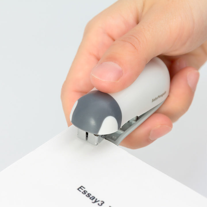 Midori - Compact Stapler - Baby Penguin - White
