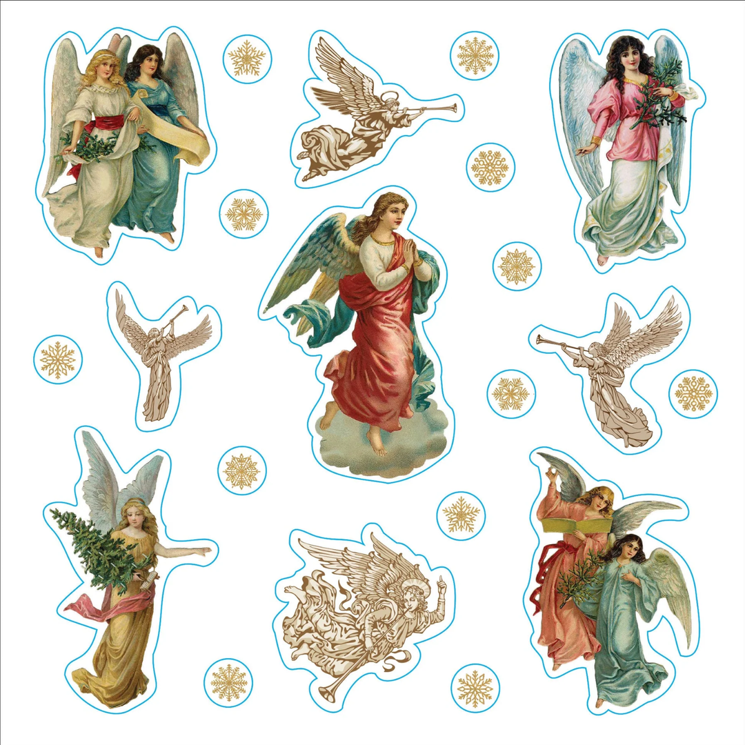 Peter Pauper Press - Sticker Book - Merry & Bright Christmas