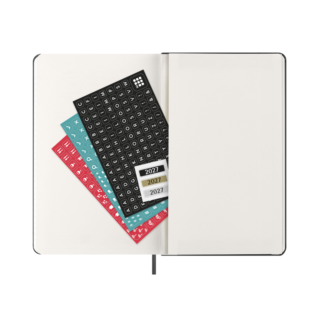 Moleskine - Classic Planner 2027 - Weekly Notebook Diary - Large