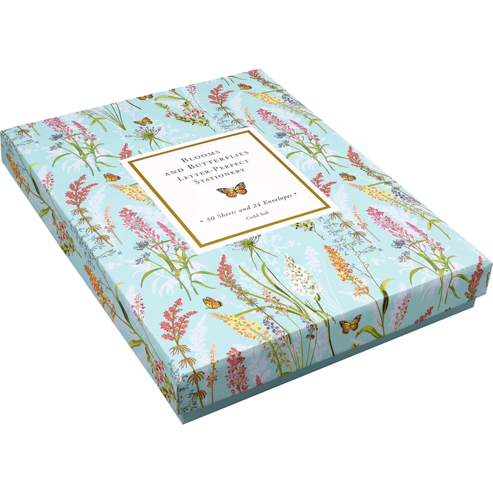 Peter Pauper Press - Letter-Perfect Stationery Box Set - Bloom and Butterflies