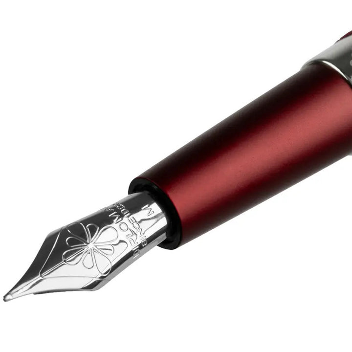 Diplomat - Fountain Pen Cobra Guilloche - Burgundy