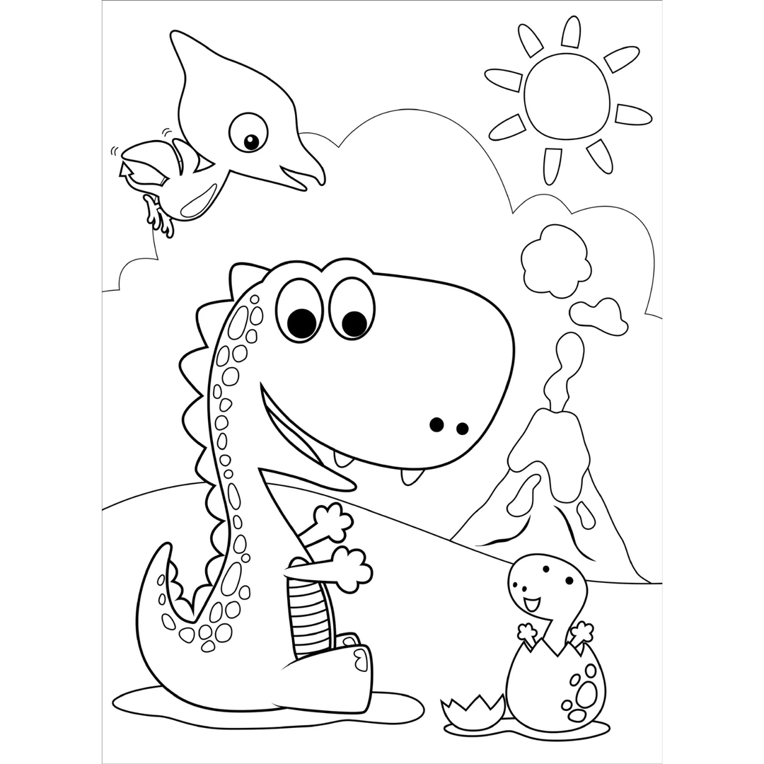 Peter Pauper Press - Coloring Book - Dinosaurs