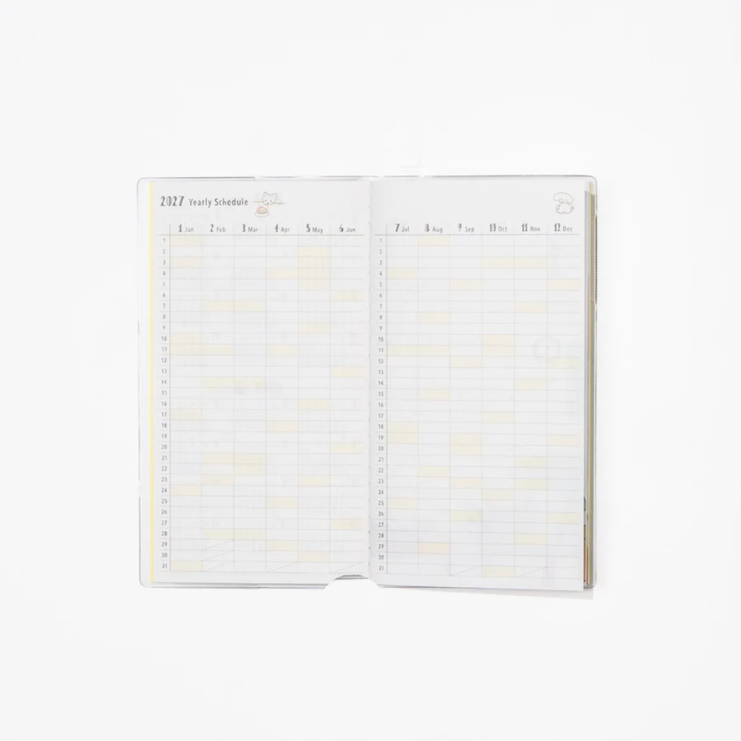 Midori - 2027 Slim Pocket Diary - Dog
